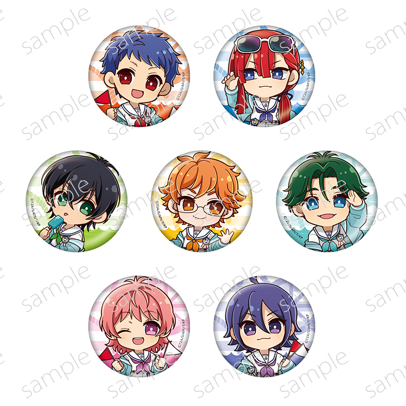 KING OF PRISM-Your Endless Call- ミニキャラ缶バッジ(単品) マリンルックスタイル